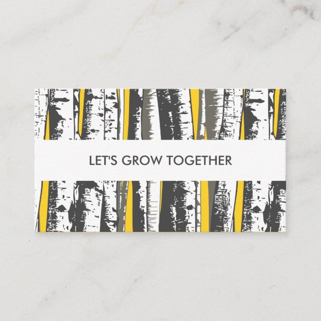 Apfelbäume Empfehlungskarte (Vorderseite)