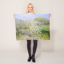 Apfelbäume in Bloom (von Claude Monet)