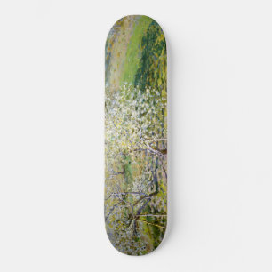 Apfelbäume in Blüte (von Claude Monet) Skateboard