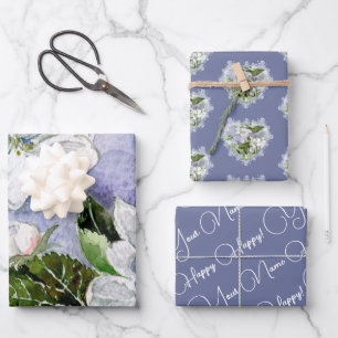 Apfelblüte Geschenkpapier Set