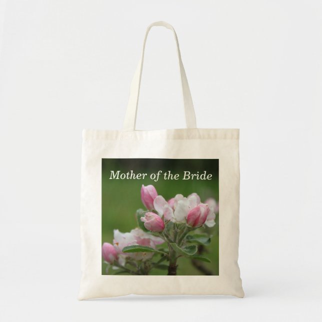 Apfelblüte Hochzeitstasche Tragetasche (Vorne)