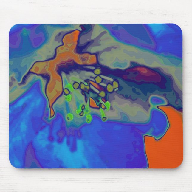 Apfelblüte Mousepad (Vorne)