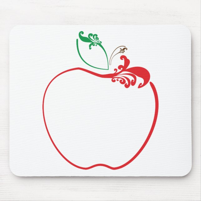 Apfelblüte Mousepad (Vorne)