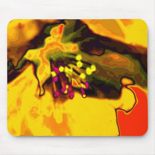 Apfelblüte Mousepad (Vorne)