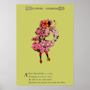 Apfelblüte Poster