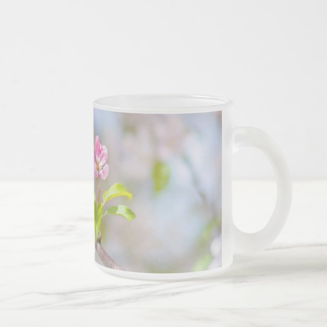 Apfelblüte - Schönheit Mattglastasse (Rechts)