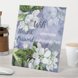 Apfelblüte Sockelschild