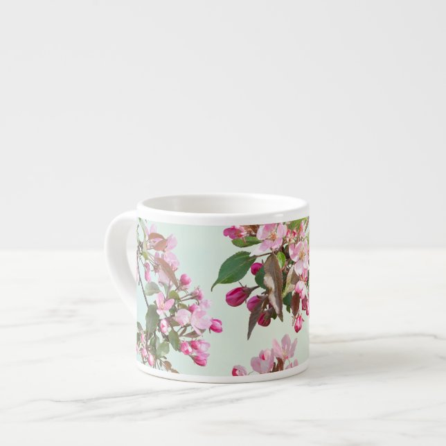 Apfelblüten 2 espressotasse (Vorderseite Links)