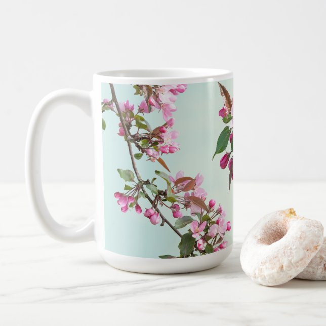 Apfelblüten 2 kaffeetasse (Mit Donut)