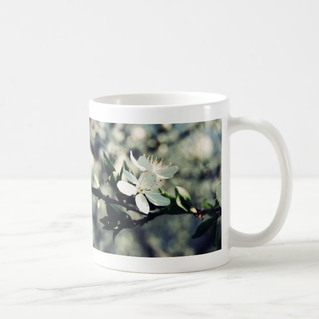 Apfelblüten Frühlingsblüte Tasse (Rechts)
