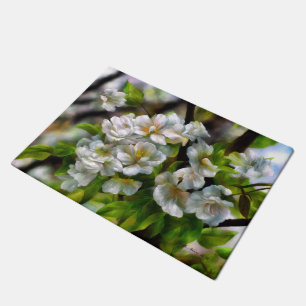 Apfelblüten Fußmatte