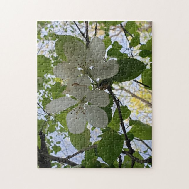 Apfelblüten Puzzle (Vertikal)