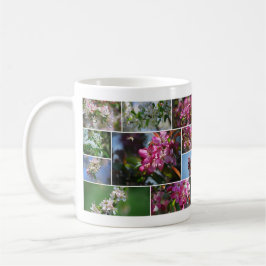 Apfelblüten und Honigbienen Kaffeetasse