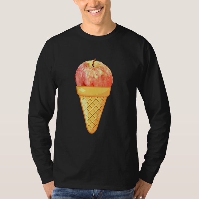 Apfeleis und Eiscremesammlung 1 T-Shirt (Vorderseite)