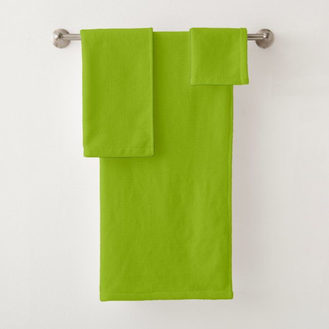 Apfelgrün Badhandtuch Set (Insitu)