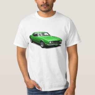 Apfelgrünes Camaro auf weißem T - Shirt