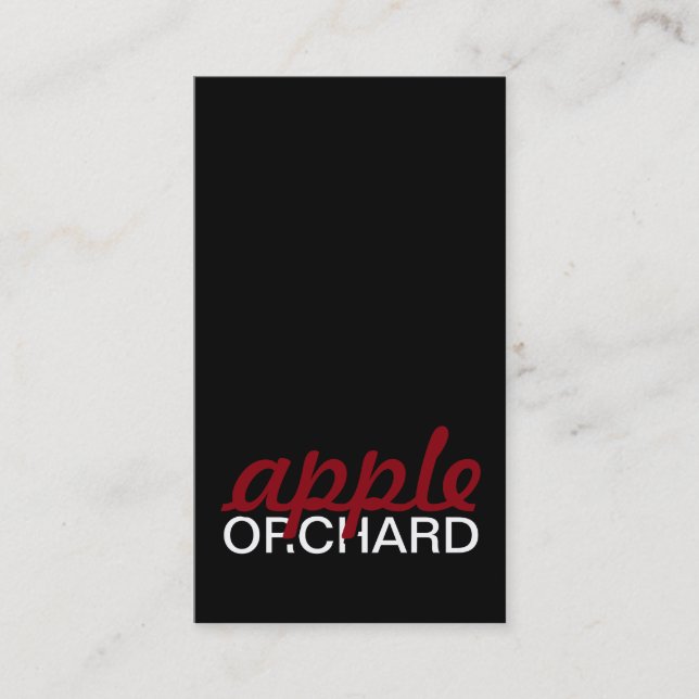 Apfelhornstanzkarte Treuekarte (Vorderseite)