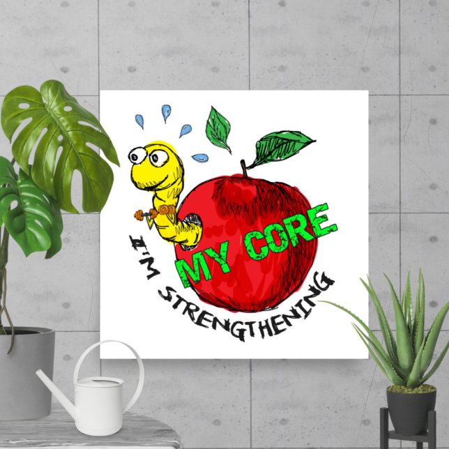 Apfelinvader Poster (Von Creator hochgeladen)