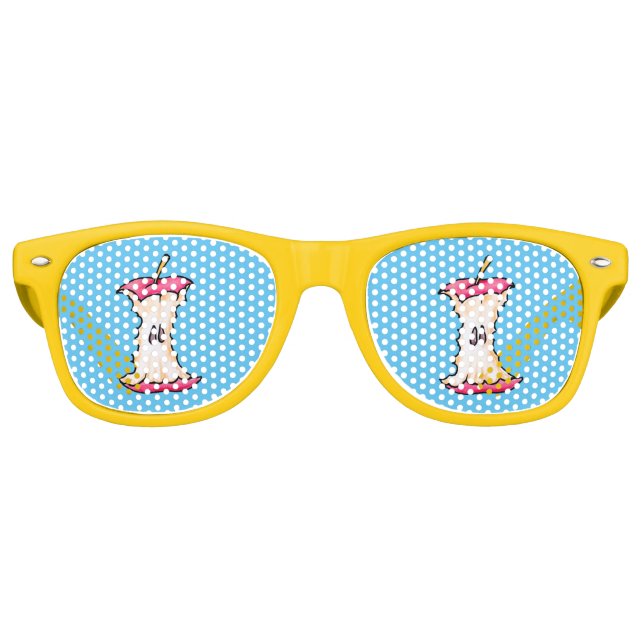 Apfelkern Partybrille (Vorderseite)