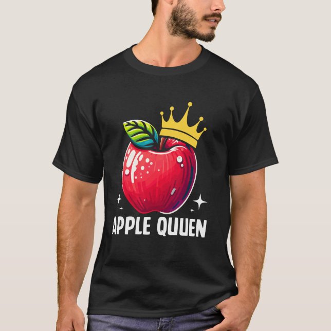Apfelkönigin Apfel T-Shirt (Vorderseite)