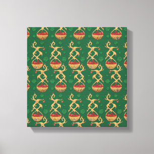 Apfelkörbe IV Leinwanddruck