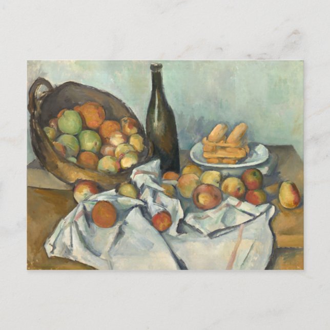 Apfelkörbe Paul Cézanne Kunstkunst Postkarte (Vorderseite)