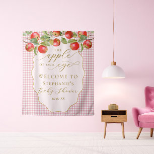 Apfelkuchen aus unserem Eye Baby Shower Fotoshop H Wandteppich