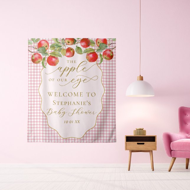 Apfelkuchen aus unserem Eye Baby Shower Fotoshop H Wandteppich (Von Creator hochgeladen)