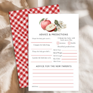Apfelkuchen für unsere Baby-Duschberatung & Vorher Flyer