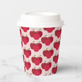 Apfelmuster 8oz Paper Cup mit Lid für Veranstaltun Pappbecher
