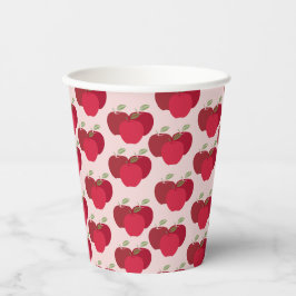 Apfelmuster 8oz Paper Cup ohne Lid für Veranstaltu Pappbecher