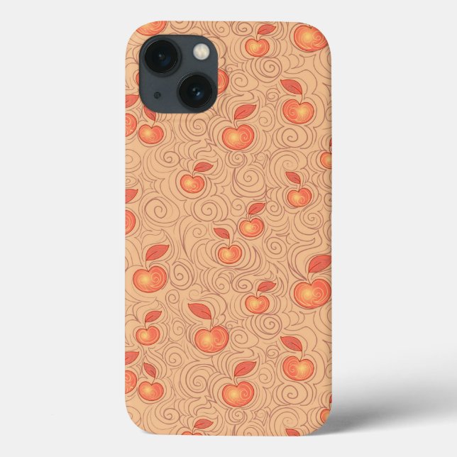 Äpfelmuster Case-Mate iPhone Hülle (Rückseite)