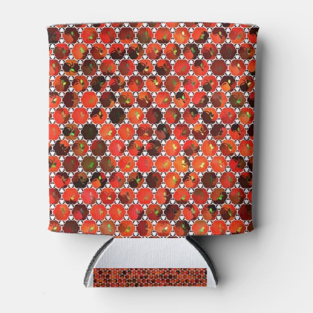 Äpfelmuster Dosenkühler (Vorderseite)
