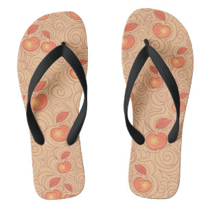 Äpfelmuster Flip Flops