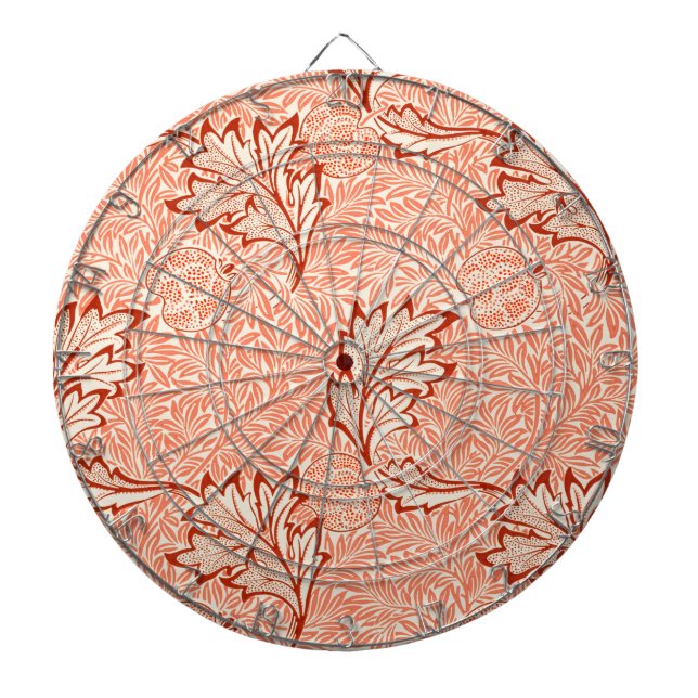 Apfelmuster (von William Morris) Dartscheibe (vorne)