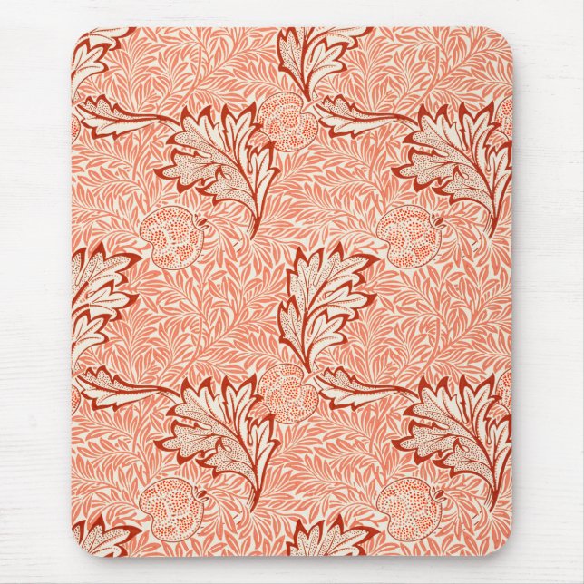 Apfelmuster (von William Morris) Mousepad (Vorne)