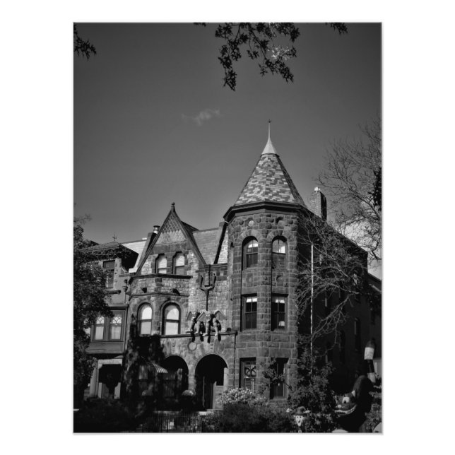 "Apfelnacht schlucken" Fotodruck (Vorne)