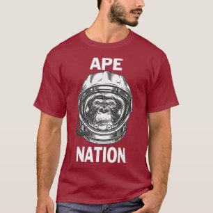 Apfelnation auf dem Mond Diamond T-Shirt