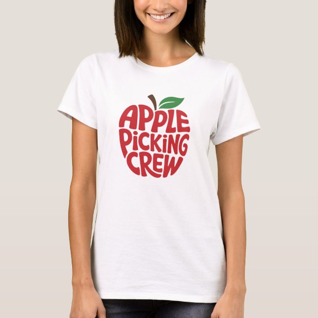 Apfelpflückermannschaft T-Shirt (Vorderseite)