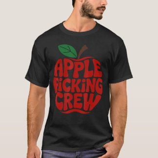 Apfelpflückmannschaft Herbst Apfelplantage Frauen T-Shirt