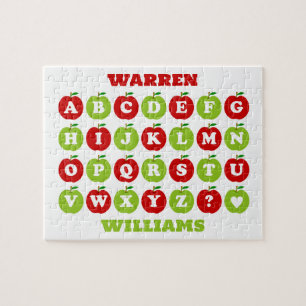 Apfelplantage Alphabet-Abenteuer-Puzzle Puzzle
