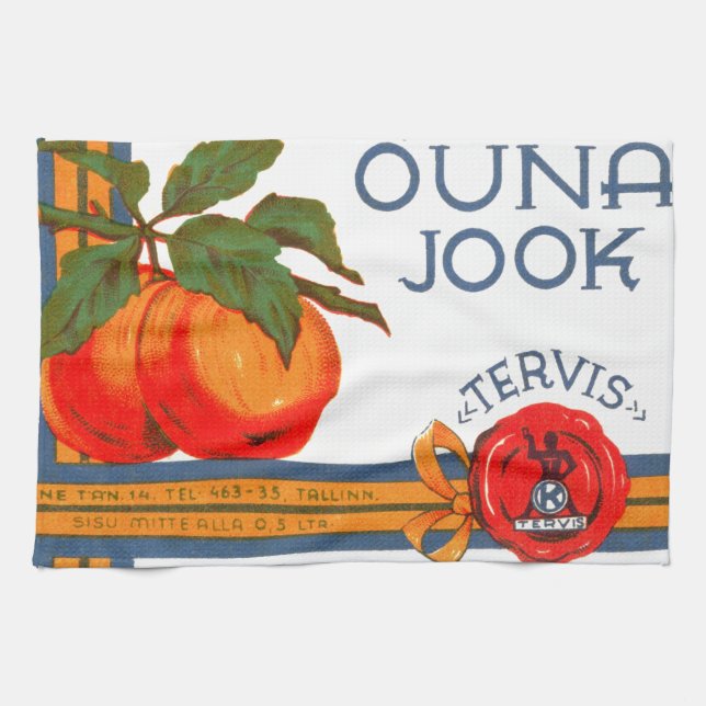 Apfelsaft-Tee-Tuch Küchentuch (Horizontal)