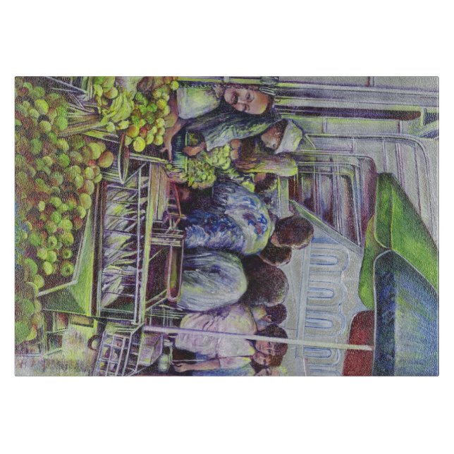 Apfelsinen erfordern Äpfel, Misloc Schneidebrett (Vorderseite)