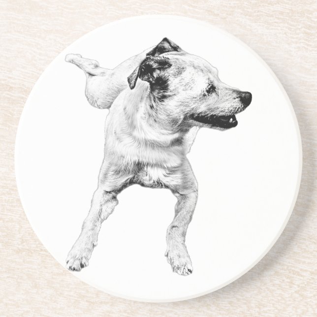 Apfeltisch, fröhliche Achse Getränkeuntersetzer (Vorne)