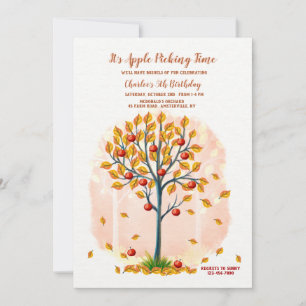 Apfelzeit Einladung