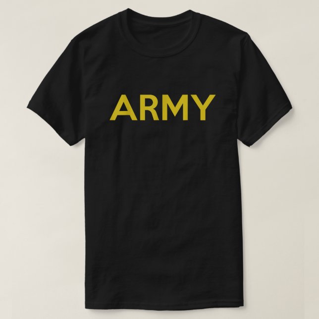 APFU - Einheitliche Fitness der Armee T-Shirt (Design vorne)