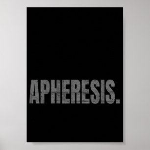 Apheresis-Krankenschwester Dialyse Hämatologie Onk Poster
