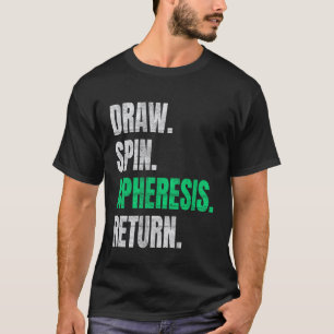 Apheresis-Krankenschwester Dialyse Hämatologie Onk T-Shirt