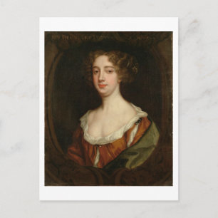 Aphra Behn (1640-89) (Öl auf Leinwand) Postkarte