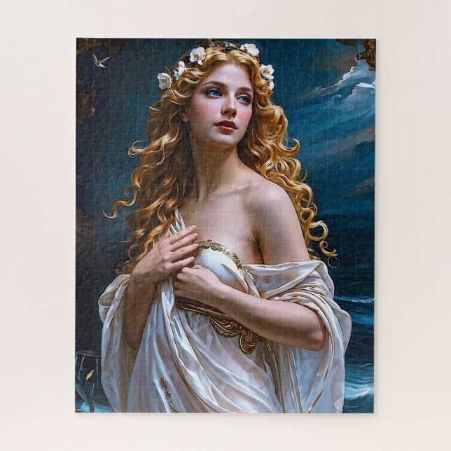 "Aphrodite: Göttin der Liebe und des Lichts" Puzzle (Vertikal)